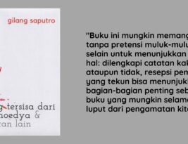 Buku Antologi Esai Tentang Buku-Buku